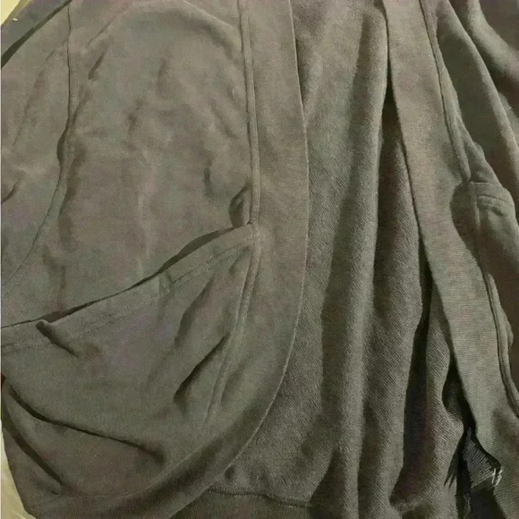 SWEATY BETTY CORA Grey Organic Cotton SWEATSHIRT Cardigan X-Small - Picture 15 of 15